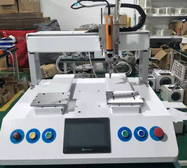 桌面双Y吹气式锁螺丝机